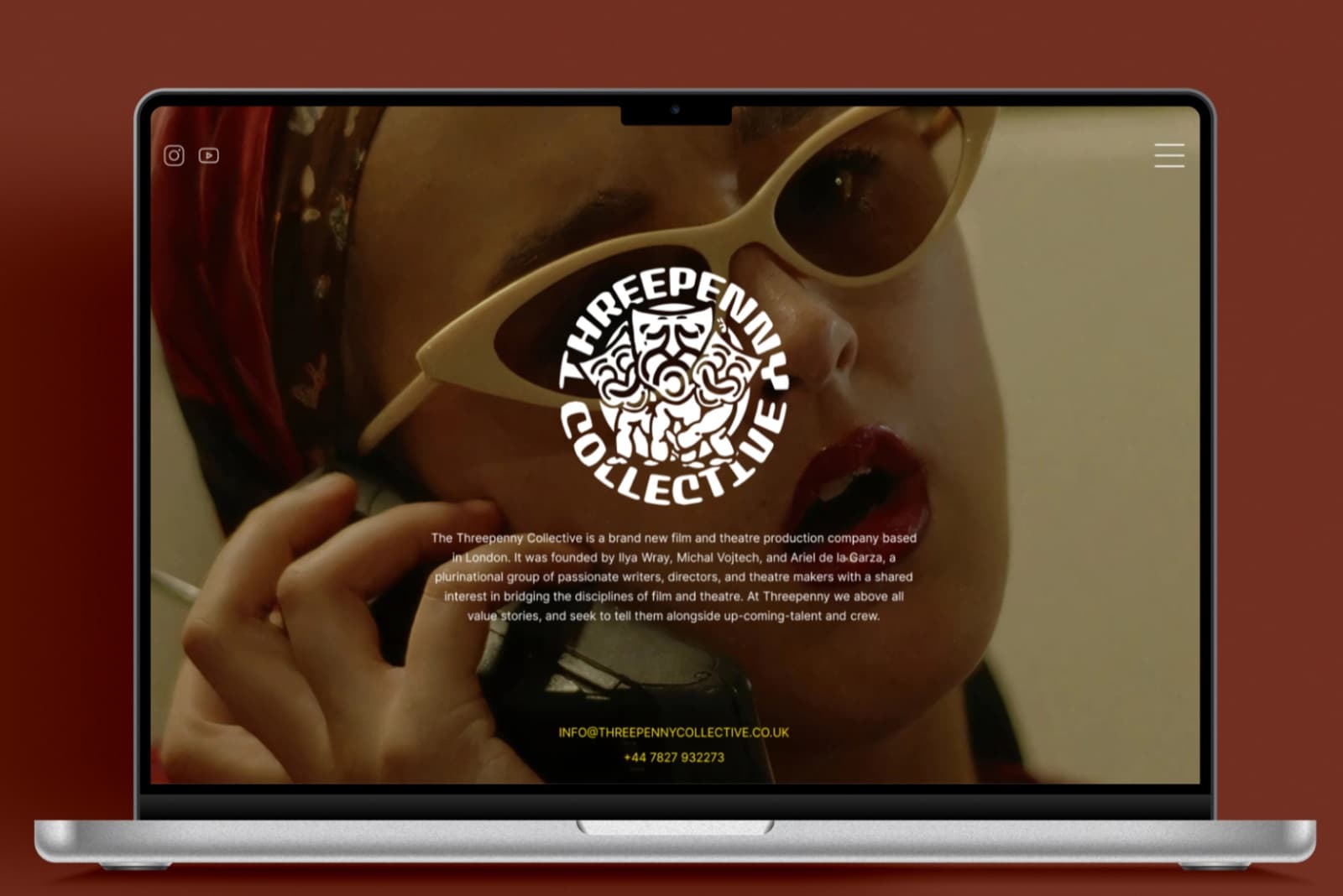 Threepenny Collective website preview
